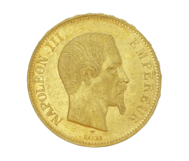 France, 100 Francs, Or, 1857, Paris (A), P14039