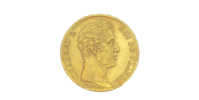 Monnaie, France, 20 Francs, Charles X, Or, 1825, Paris (A), P14776
